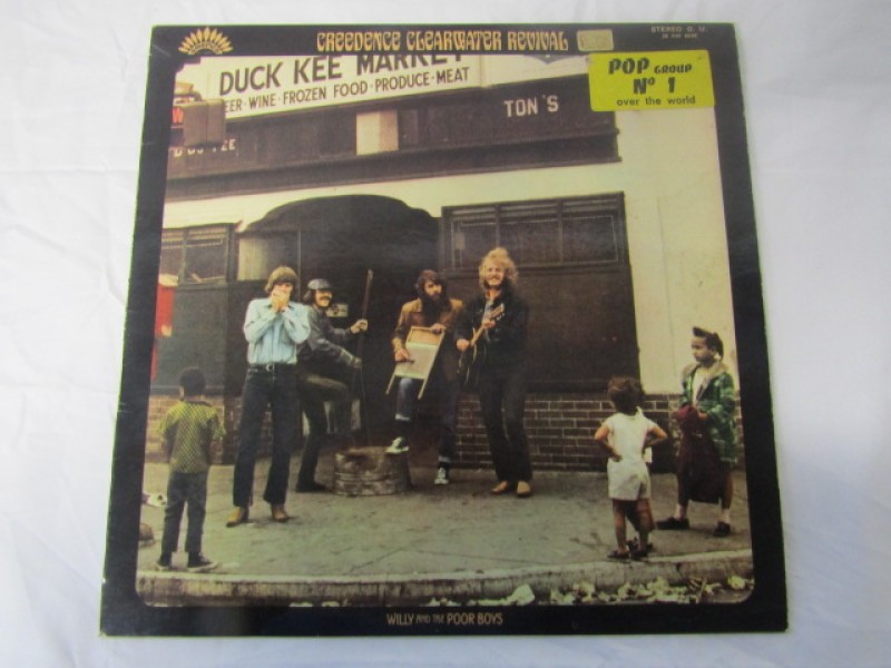 LP, Creedence Clearwater Revival, Willy and the Poor Boys. 1970
