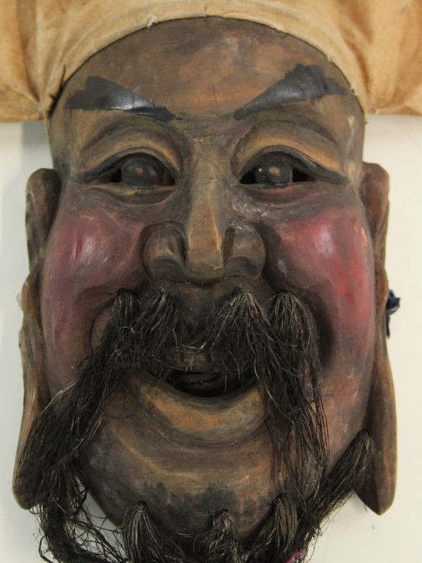 Oud Aziatisch theatermasker