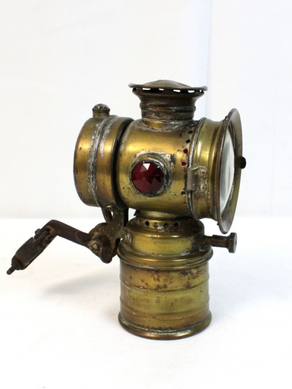 Vintage Carbuur Fietslamp – Vitaphare