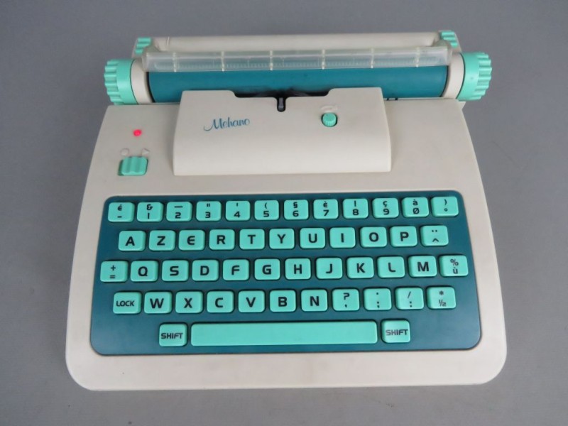 Vintage "Mehano" typemachine (getest)