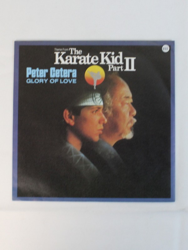 Single Vinyl Theme From The Karate Kid Part II - Peter Cetera - Glory Of Love