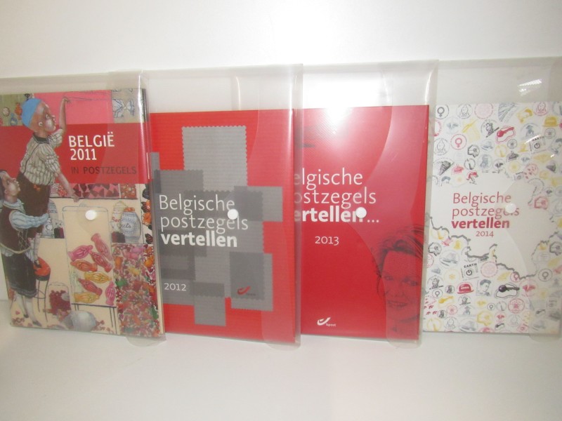 Reeks 4 : België in postzegels 2011 ; Belgische postzegels vertellen 2012 - 2014