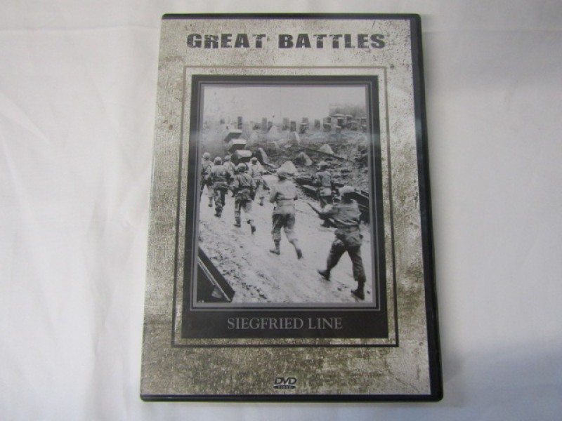DVD, Great Battles, The Siegfried Line, Engelstalig