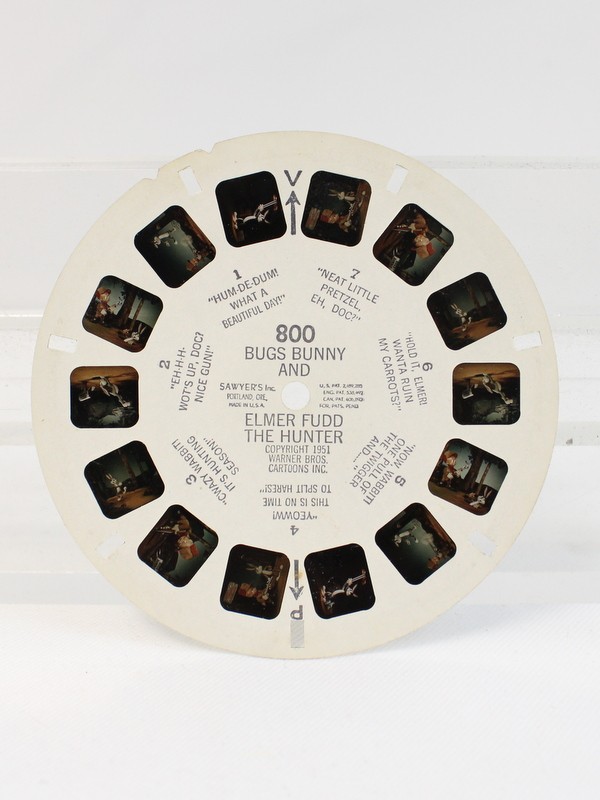View-Master Reel – Bugs Bunny and Elmer Fudd The Hunter (1951)