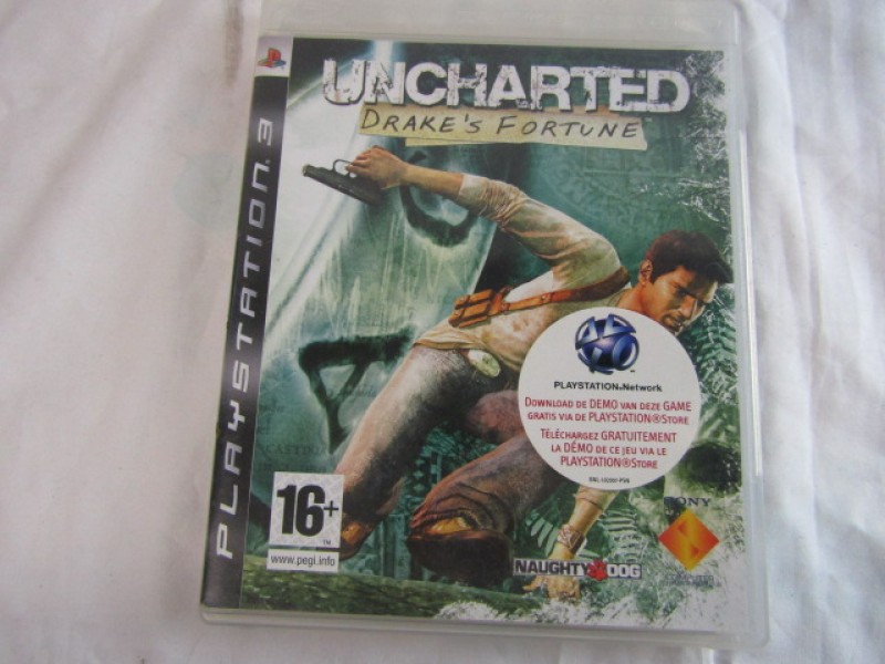 Playstation 3 Game, Uncharted: Drake’s Fortune, 2007