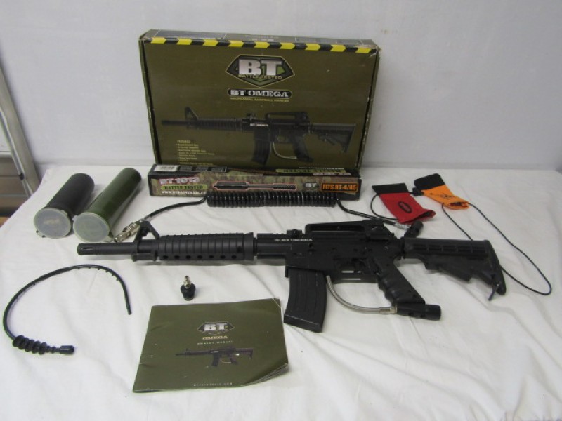 BT Omega Paintball Gun Met Accesoires Kringwinkel