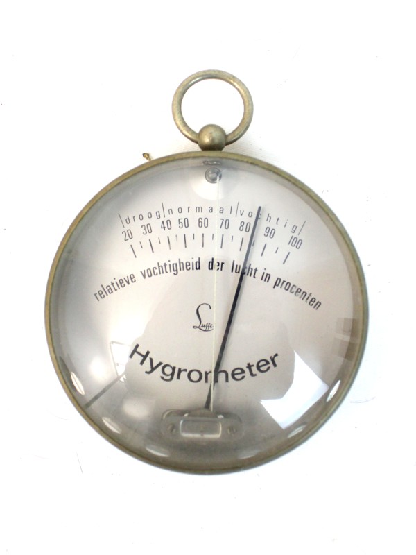 Vintage Analoge Hygrometer van Lufft