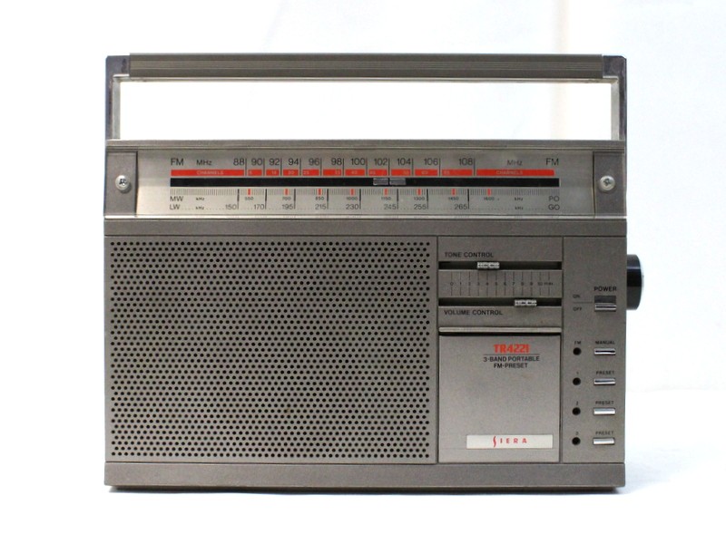 Vintage Siera Draagbare Radio