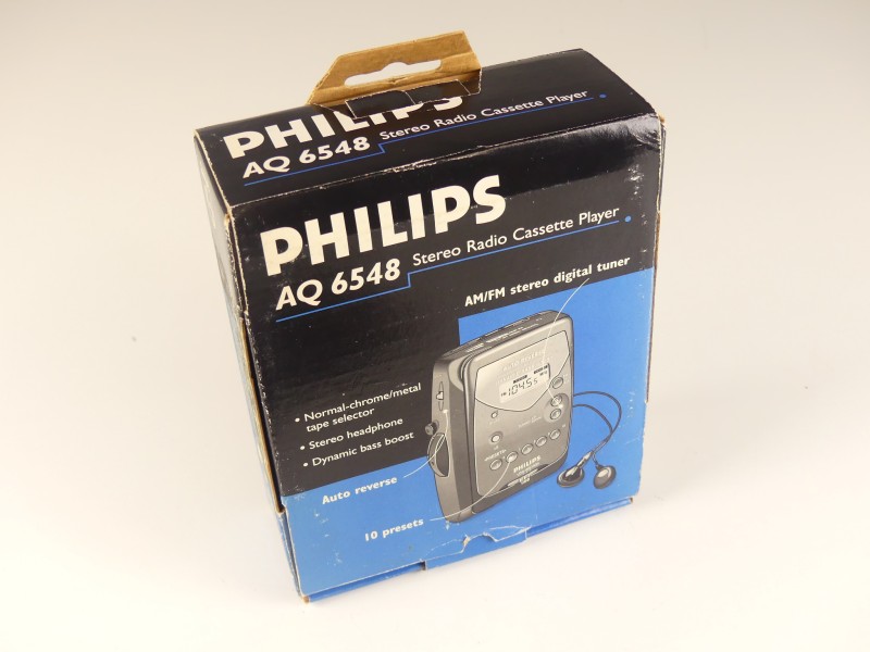 Philips Retro Walkman met Tuner