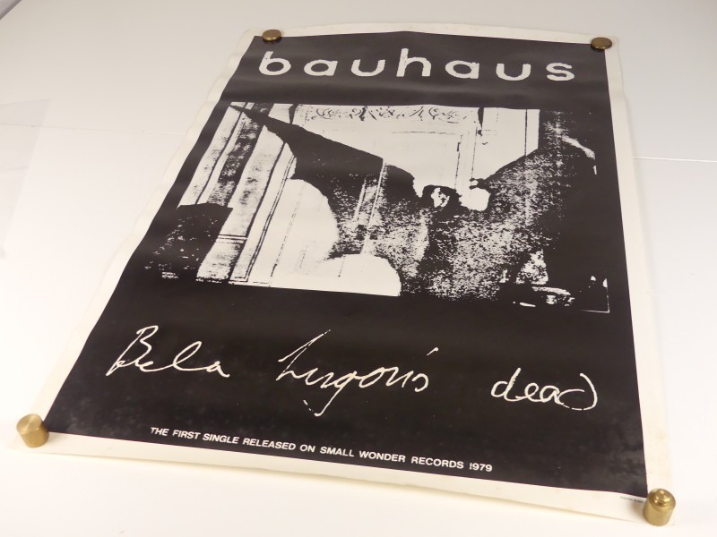 Bauhaus - Bela Lugosi's Dead poster