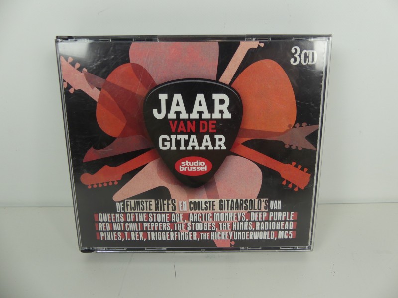Het Jaar van de Gitaar - 3CD compilatie Studio Brussel