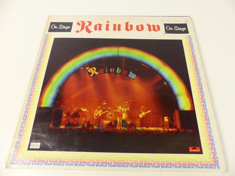 dubbel LP Rainbow On Stage Kringwinkel