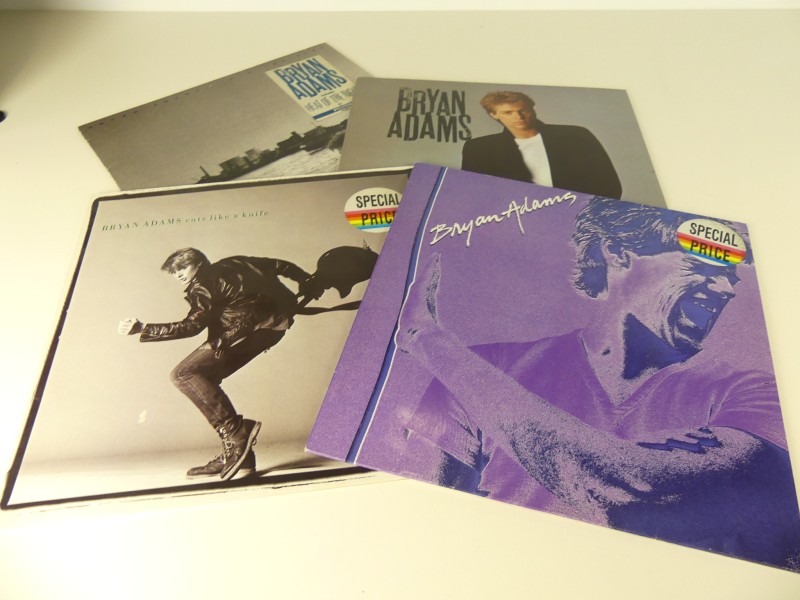 Bryan Adams lot LP's