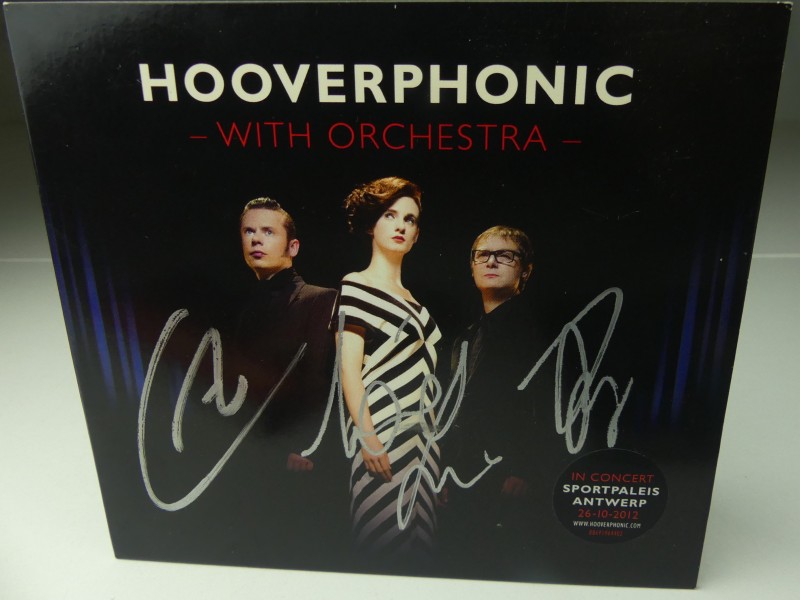 Hooverphonic CD's Gesigneerd!