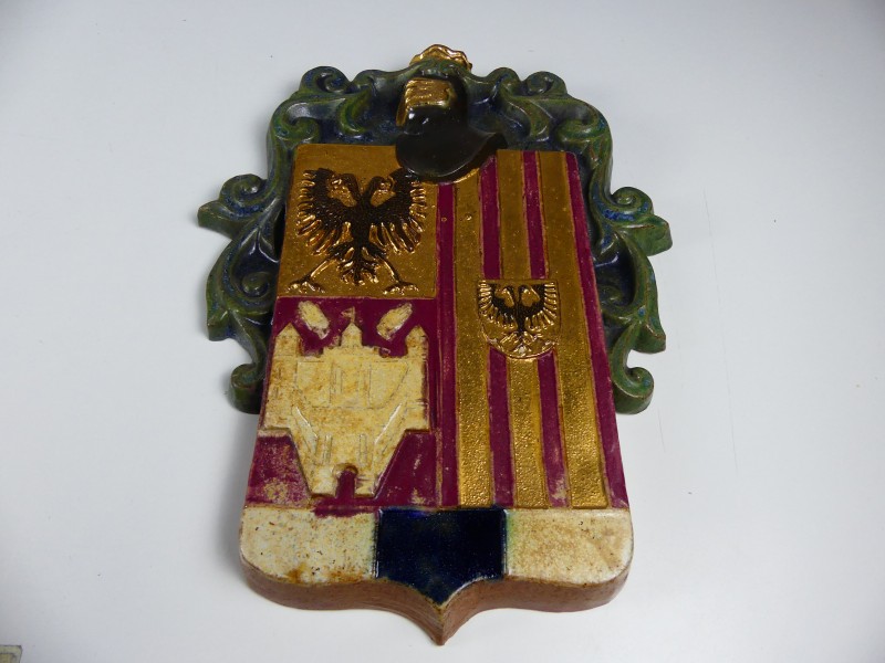 Vintage – heraldiek – wapenschild provincie Antwerpen