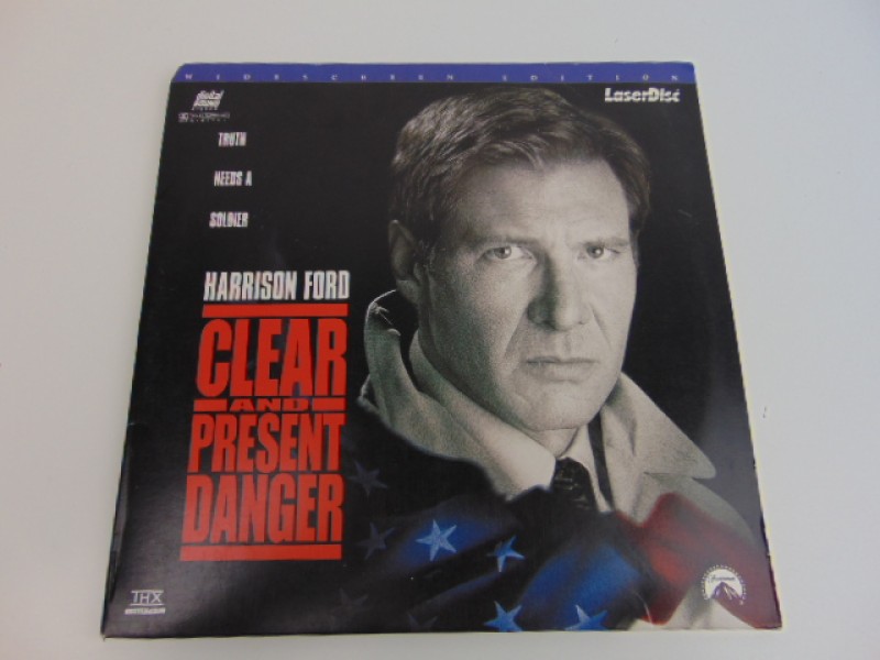 Dubbele LaserDisc: Clear And Present Danger, 1995