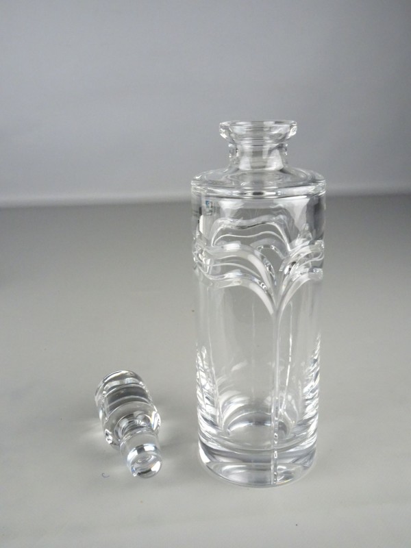 Glazen fles met dop Marc Aurel kristal