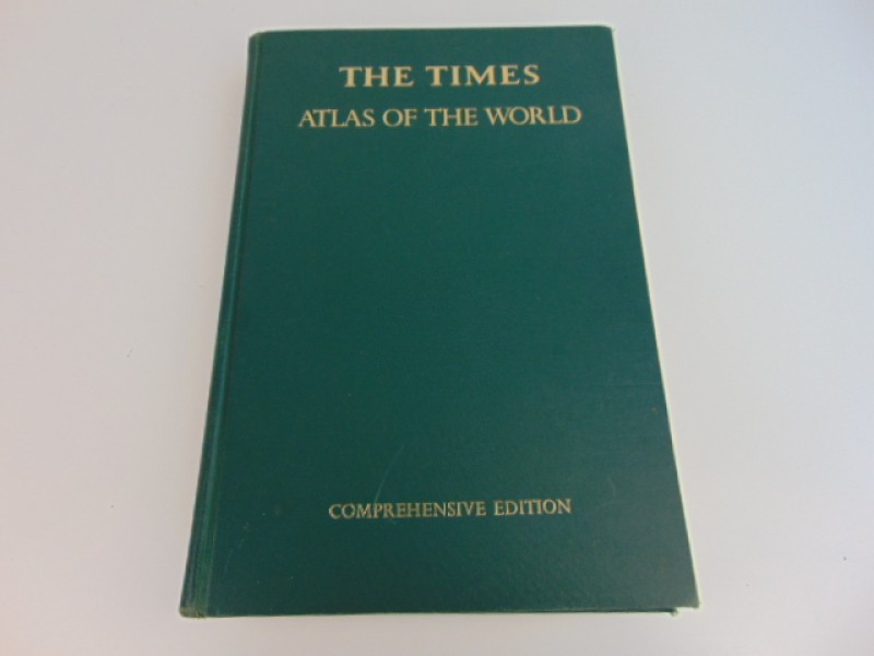 Boek: The Times Atlas Of The World, Comprehensive Edition, 1968