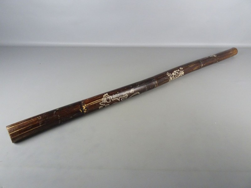 Houten didgeridoo