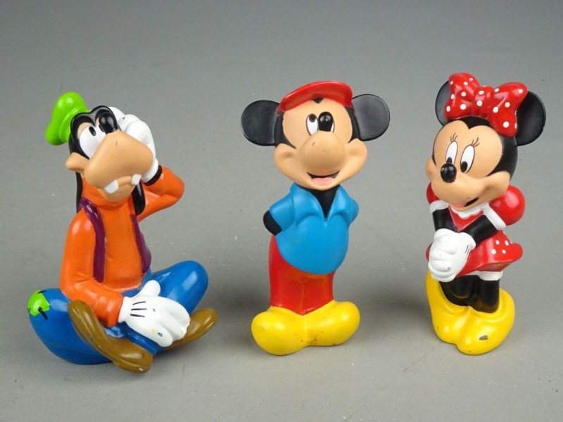 Vintage Mickey, Minnie en Goofy