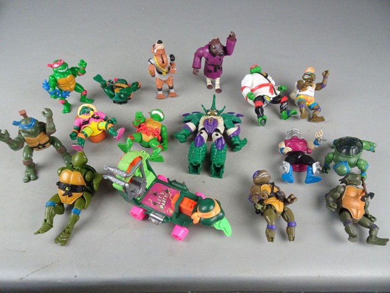 Lot ninja turtles figuren