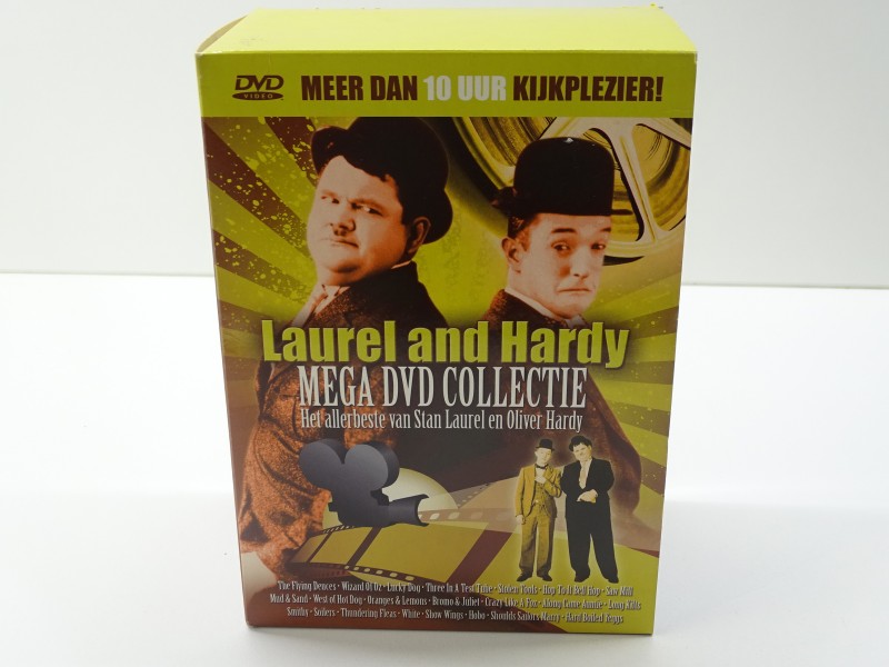 DVD Box, Laurel & Hardy: Mega DVD Collectie,