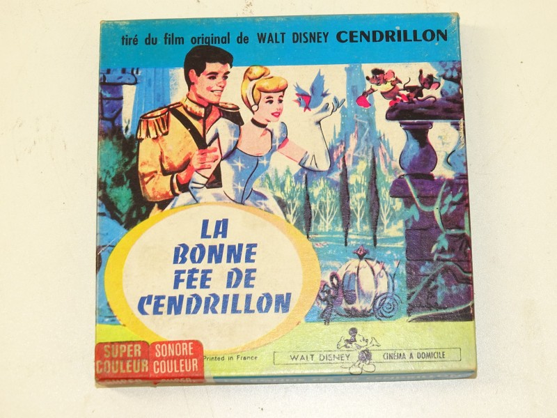 Super 8 Film:  La Bonne Fee De Cendrillon / Assepoester, 1970