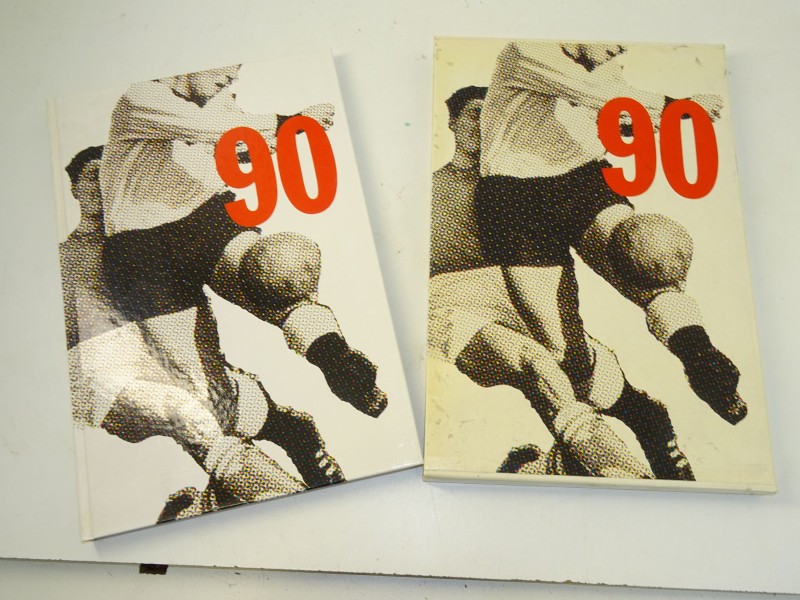 Boek: 90, Geschiedenis Wereldbeker Voetbal, Safilo Group, 1989