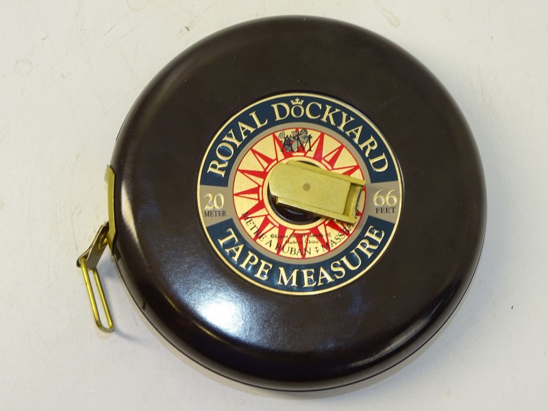 Oude Rolmeter: Royal Dockyard, Tape Measure