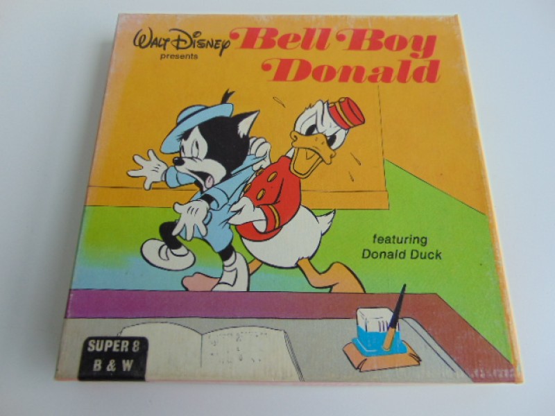 Super 8 Film: Bell Boy Donald, Walt Disney Home Movies