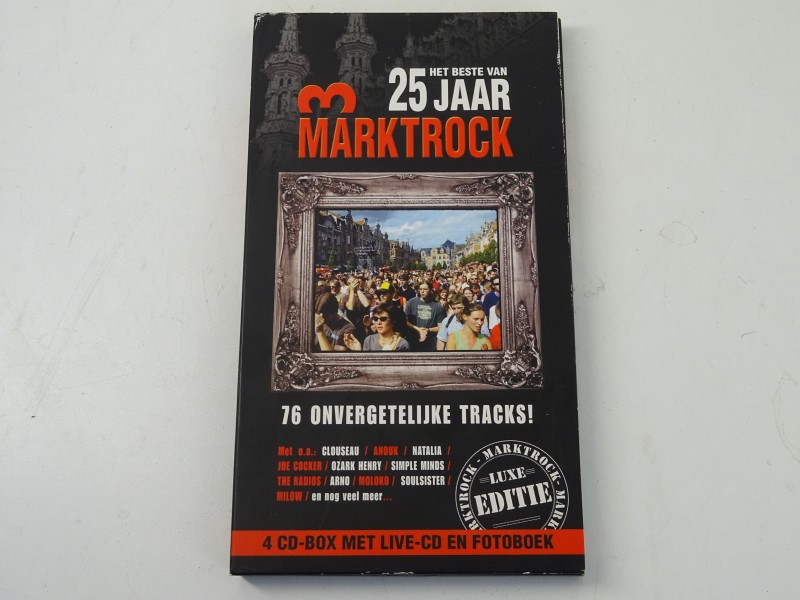 4 x CD: Het Beste Van 25 Jaar Marktrock, Luxe Editie, 2007