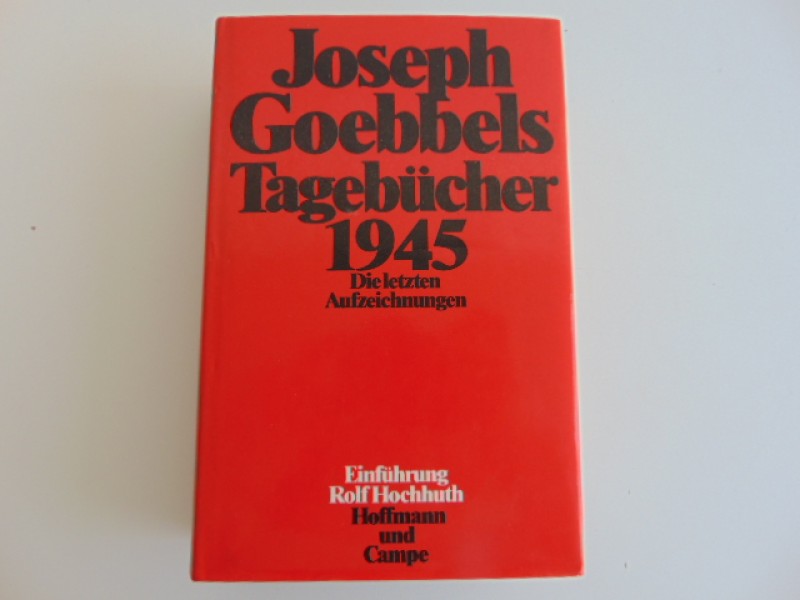 Boek: Joseph Goebbels Tagebücher 1945, 1977