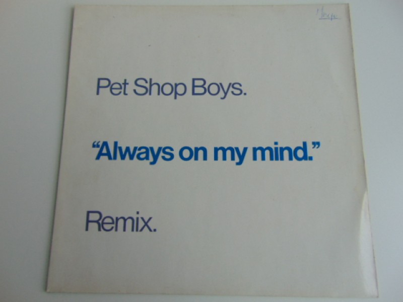 Mini LP, The Pet Shop Boys: Always On My Mind, 1987
