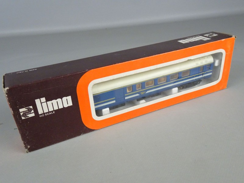 Modelbouw trein Lima - Blauw