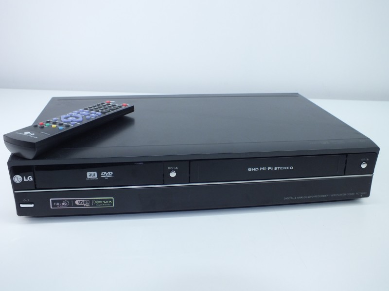 Werkende LG: Dvd Recorder/speler met VCR-speler, 2013