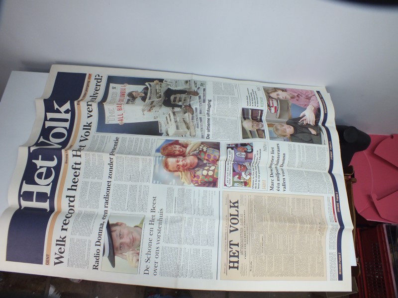 Extra Grote Krant / Wereldrecord Krant: Het Volk, 1993