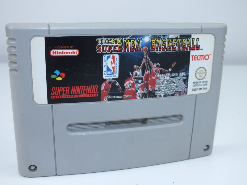 Game: Super Nintendo, NBA Basketball, 1992