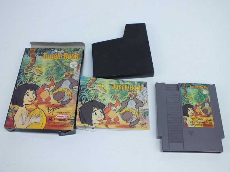Nintendo Nes Game: The JungleBook, 1994