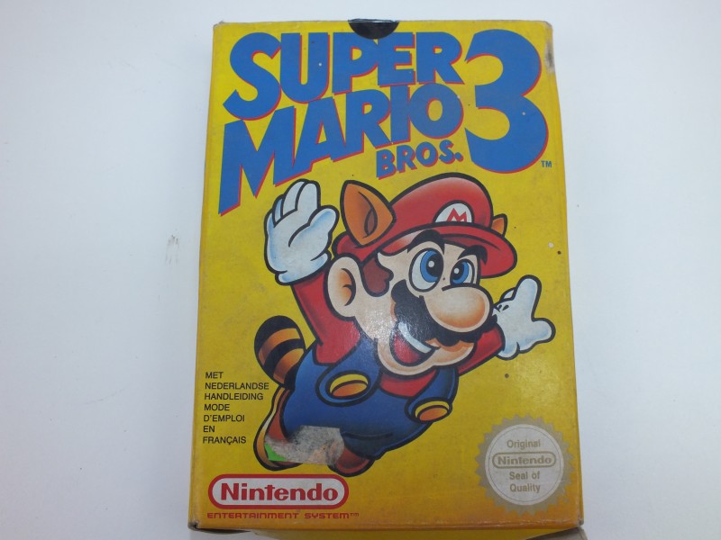 Nintendo Nes Game: Super Mario Bros 3, 1991