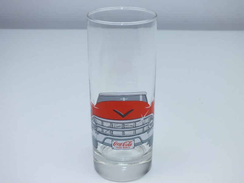 Verzamel Glas: Coca  Cola, Oldtimer, 1991