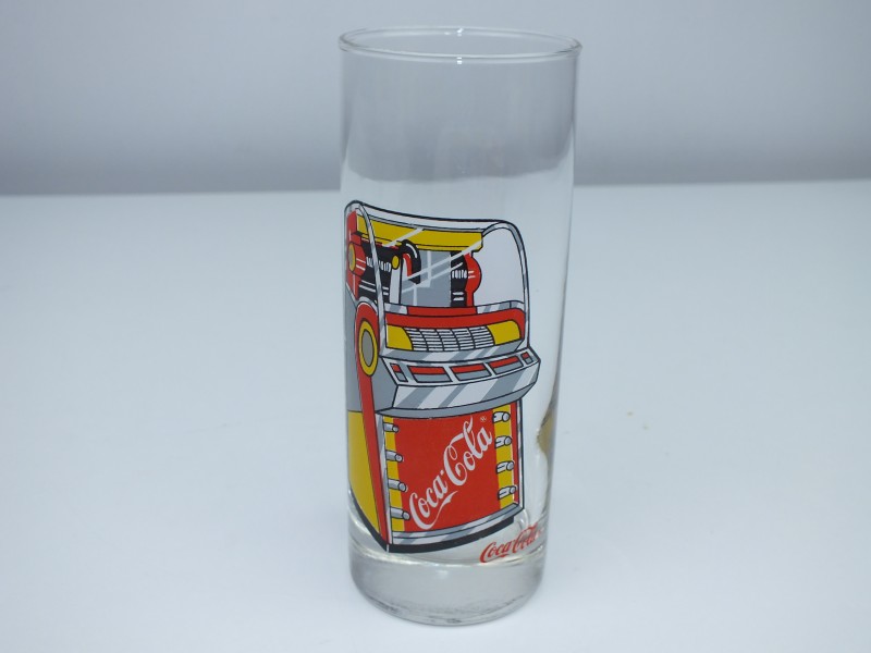 Verzamel Glas: Coca  Cola, Jukebox, 1991