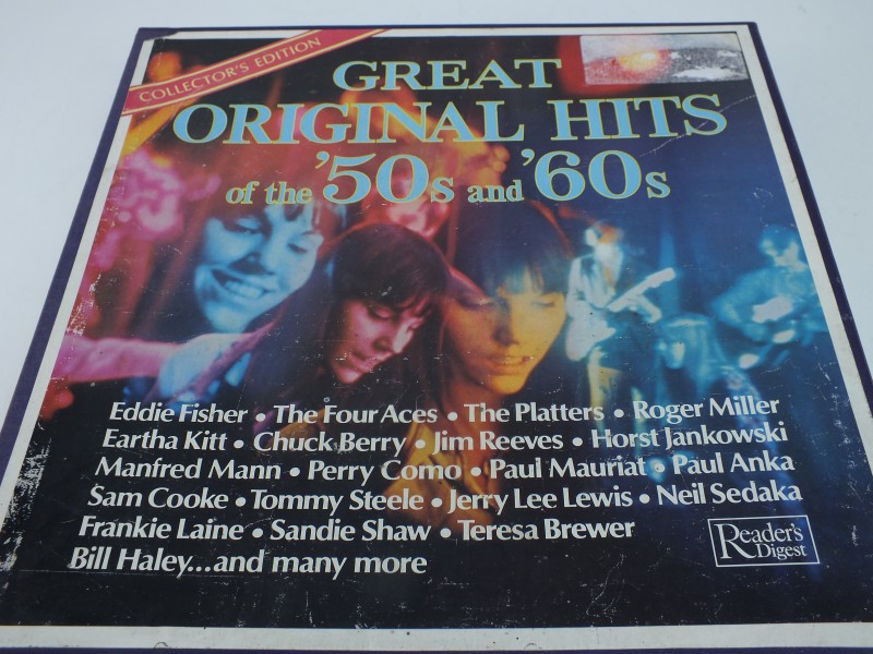 9 LP Box: Great Original Hits of the '50s And '60s, Collector's Edition, 1974