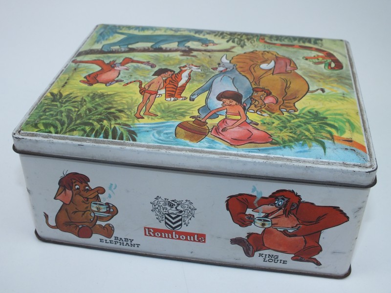 Blikkendoos: Jungle Book, Rombouts Koffie, 1965