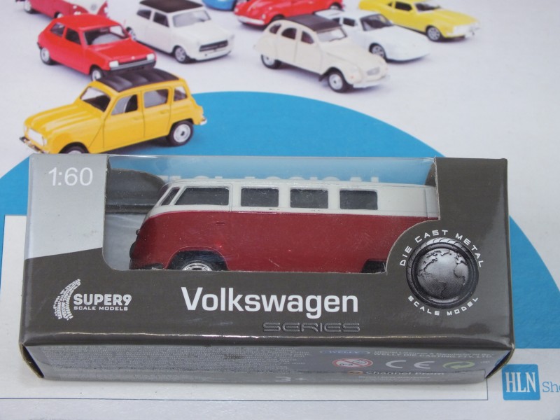 Nieuw Schaalmodel: Volkswagen T1 Busje, Classic Cars, Welly