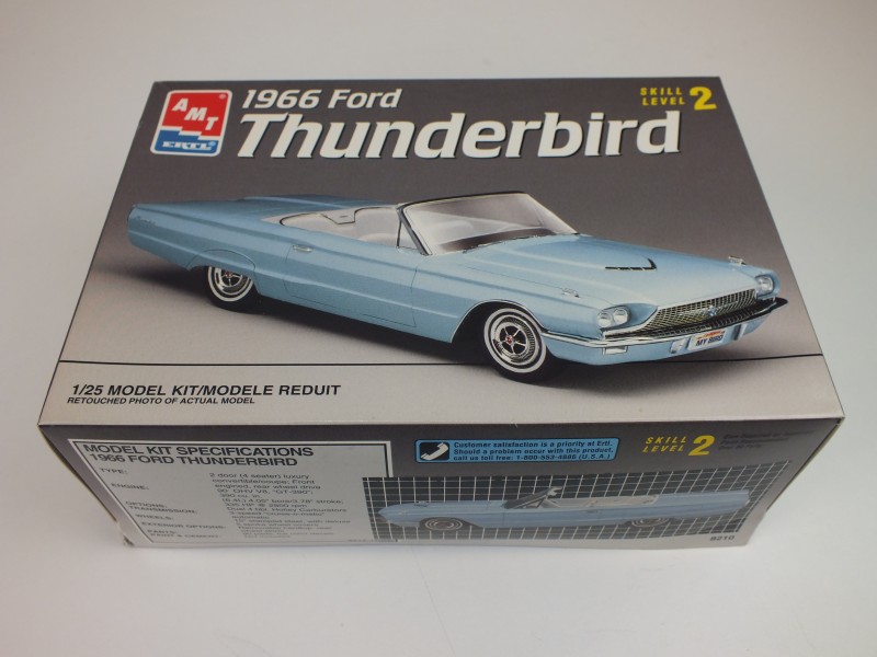 Bouwkit: Ford Thunderbird, 1966, Ertl