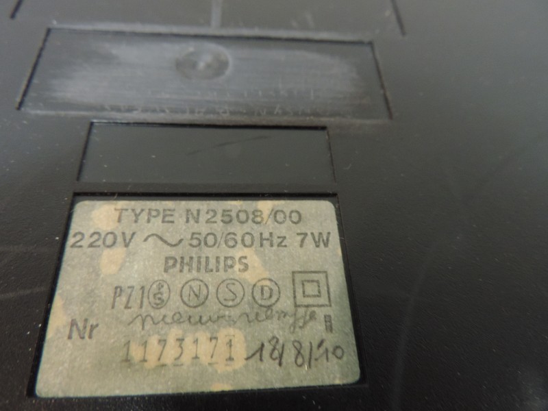 Vintage Philips N2508 Stereo Cassette Deck