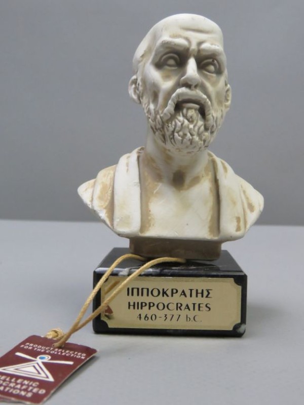 Hippocrates buste