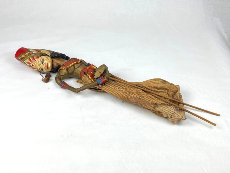 Indonesische houten marionet
