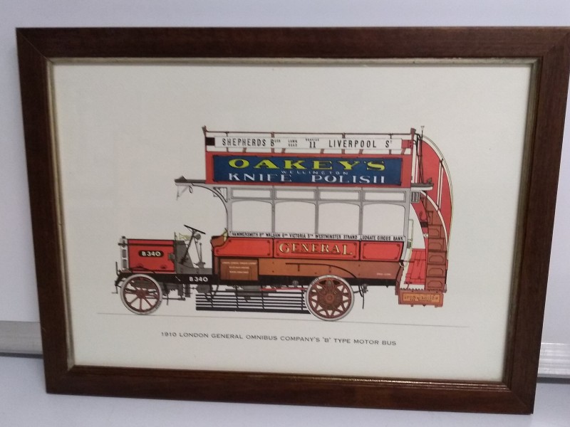 Kader 1910 Londen General Omnibus Company