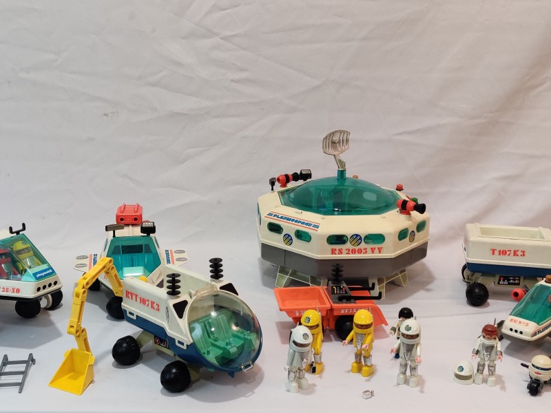 Uniek Lot Vintage Playmobil PlaymoSpace - Een nostalgische ruimtereis!